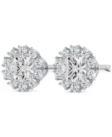 Portfolio by De Beers Forevermark Diamond Halo Stud Earrings (3/4 ct. t.w.) in 14k White Gold