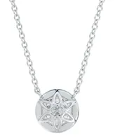 Portfolio by De Beers Forevermark Diamond Halo Pendant Necklace (3/4 ct. t.w.) in 14k White Gold, 16" + 2" extender