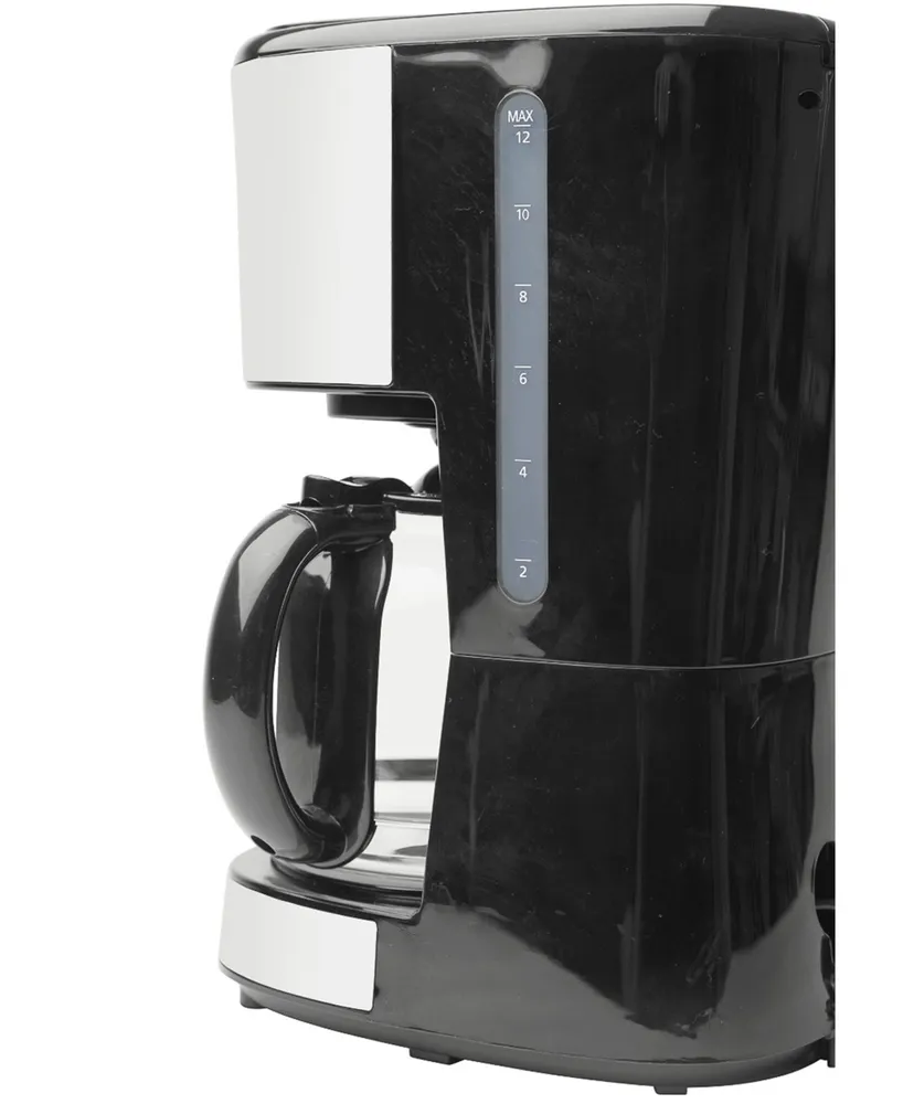 Heritage 12-Cup Programmable Coffee Maker with Strength Control and Timer