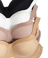 Playtex Women's Secrets Shapes & Supports Balconette Full Figure Wirefree Bra US4824