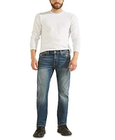 Guess Men's Eco Mateo Medium Wash Relaxed Jeans