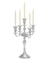 Traditional Candlestick Holders - Silver