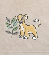 Lion King Leader of The Pack Super Soft Baby Blanket with Simba Applique