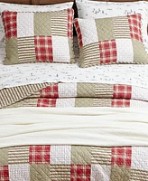 Eddie Bauer Camano Island Plaid 3-Pc. Quilt Set, King