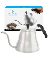 Grosche Marrakesh Stainless Steel Gooseneck Pour Over Dripper Kettle , 34 fl oz Capacity