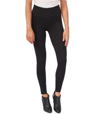 Vince Camuto Wide-Waistband Ponte-Knit Leggings