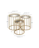 Contemporary Accent Table, Set of