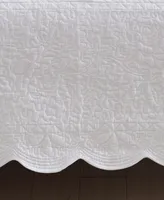Laura Ashley Solid Trellis Cotton 4-Pc. Quilt Set, Daybed