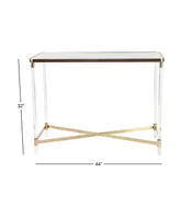 Contemporary Acrylic Console Table