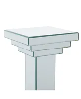 Glam Pedestal Table - Silver