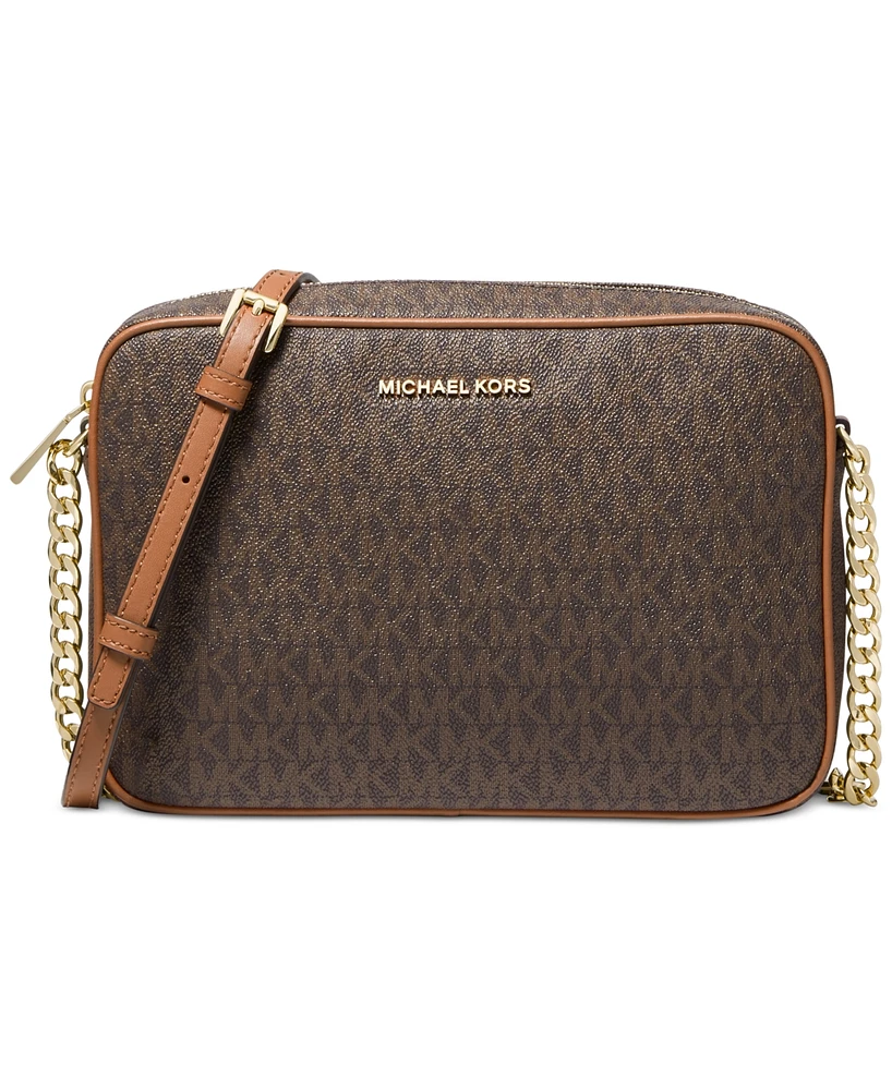 Michael Michael Kors Large Logo Jet Set East West Crossbody