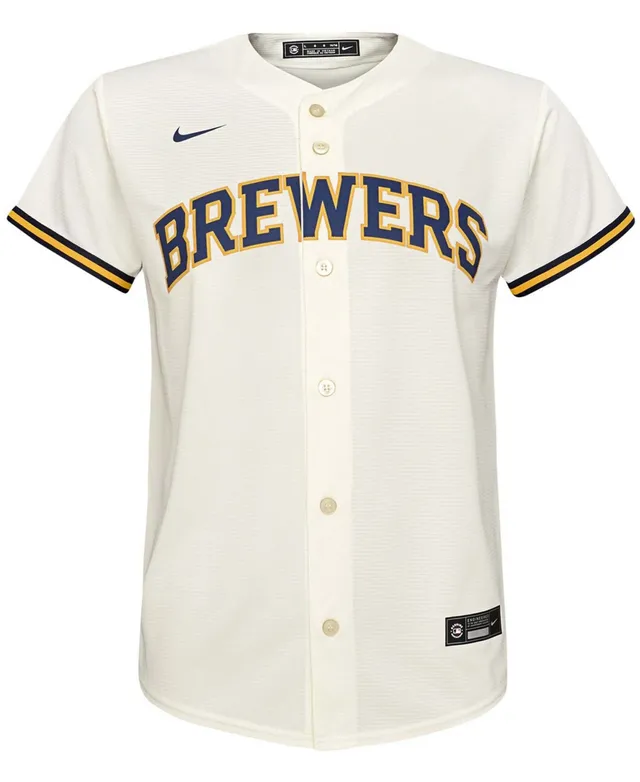 Nike Milwaukee Brewers Big Boys and Girls Name and Number Player T-shirt -  Christian Yelich - Macy's