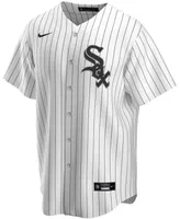 Men's Tim Anderson White and Black Chicago Sox Home Replica Player Jersey