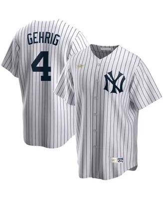Men's Lou Gehrig White New York Yankees Home Cooperstown Collection Player Jersey