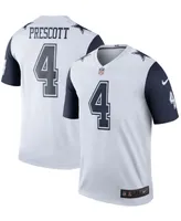 Men's Dak Prescott White Dallas Cowboys Color Rush Legend Player Jersey