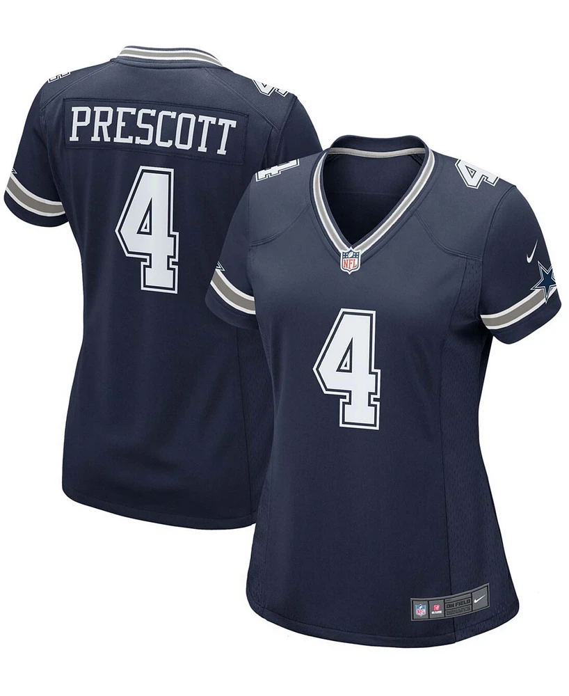 Women's Dak Prescott White Dallas Cowboys Alternate Game Jersey