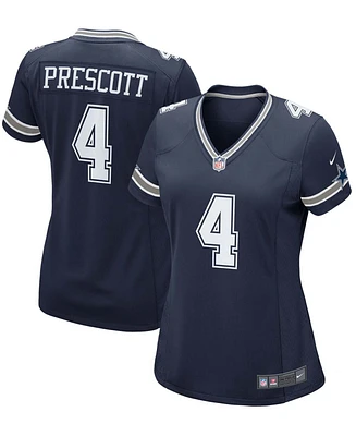 Women's Dak Prescott White Dallas Cowboys Alternate Game Jersey