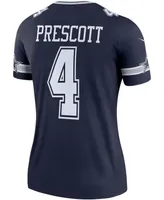 Women's Dak Prescott Dallas Cowboys Color Rush Legend Player Jersey