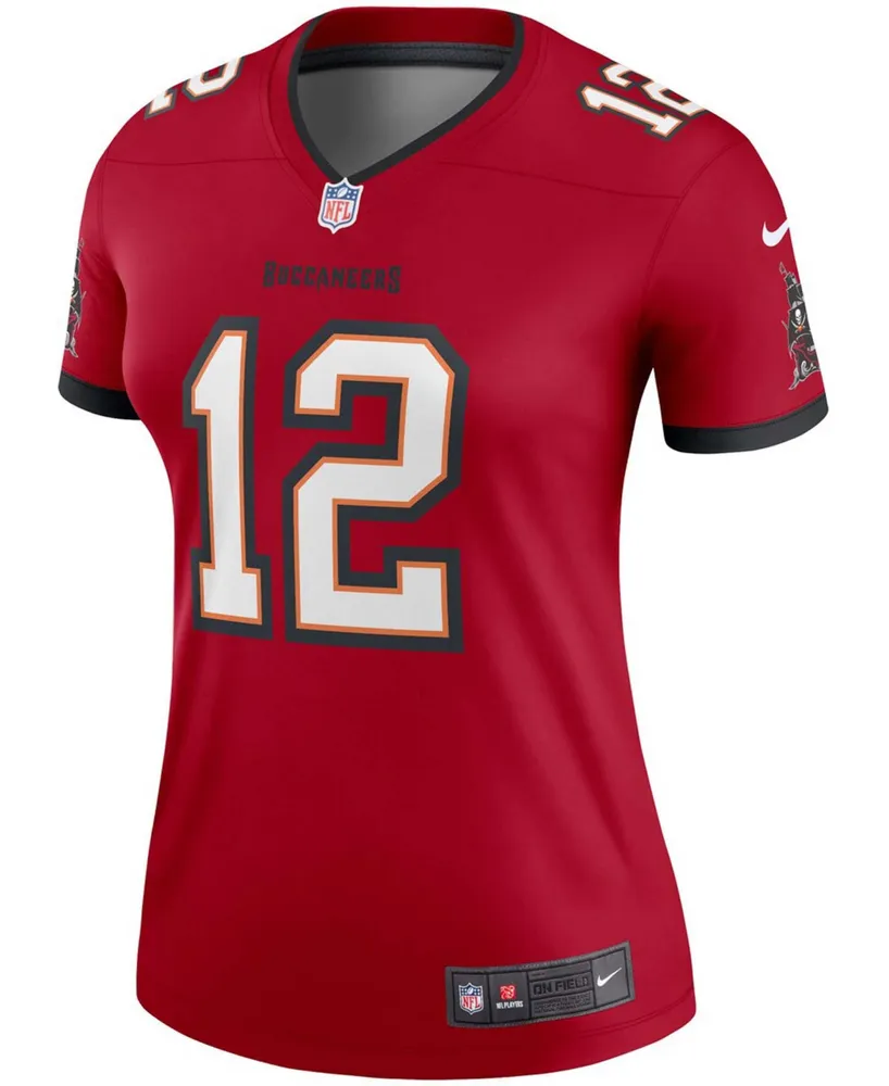 Women's Tom Brady Red Tampa Bay Buccaneers Legend Jersey