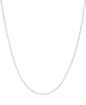 Giani Bernini 20" Herringbone Chain 18K Gold over Sterling Silver Necklace and