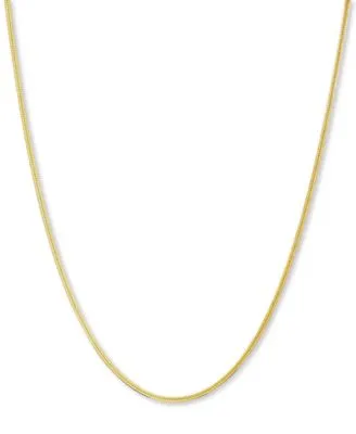 Giani Bernini 18 20 Herringbone Chain Necklaces In 18k Gold Plated Sterling Silver Sterling Silver Created For Macys