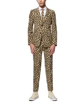 OppoSuits Big Boys 3-Piece The Jag Animal Print Suit Set