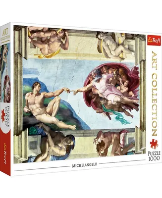 Trefl Jigsaw Puzzle Art Collection The Creation of Adam, 1000 Pieces