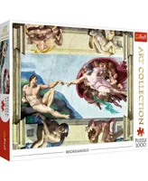 Trefl Jigsaw Puzzle Art Collection The Creation of Adam, 1000 Pieces