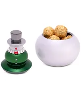 Swarovski Holiday Cheers Snowman Candy Bowl