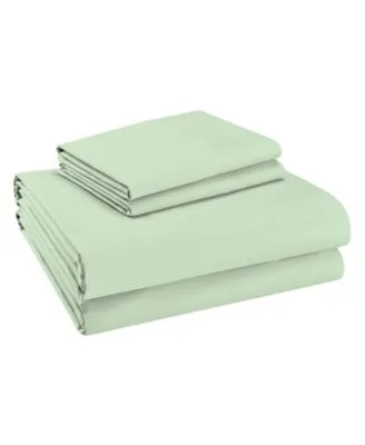 400 Thread Count Cotton Percale Solid Sheet Set Pillowcases