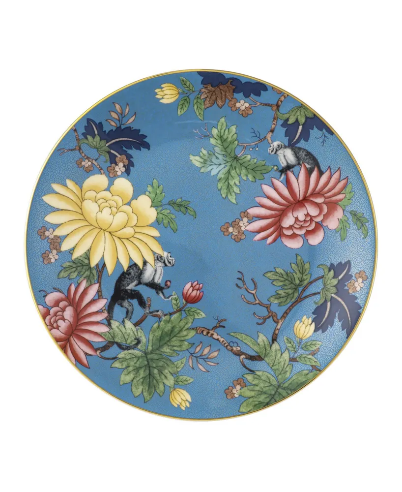 Wedgwood Wonderlust Sapphire Garden Plate Coupe