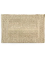 Hotel Collection Striped Woven Bath Rug, 22" x 36", Exclusively at Macy's