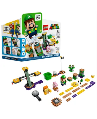 Lego Super Mario Adventures 71387 Luigi Starter Course Toy Building Set