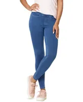 Hue Classic Stretch Denim Leggings, Regular & Plus Sizes