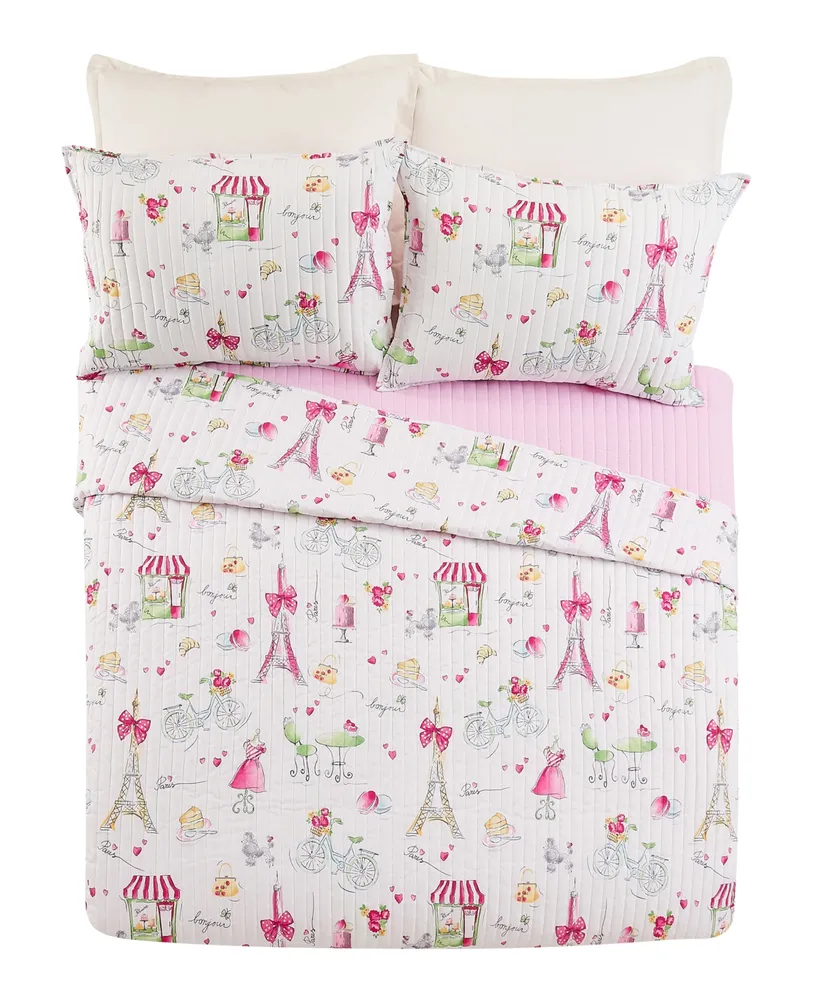 Urban Playground Pretty in Paris Piece Quilt Set