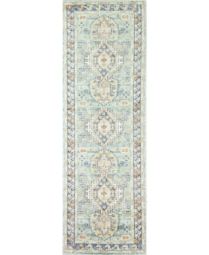 Bb Rugs Lipara LIP705 2'6" x 8' Runner Rug