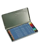 Cretacolor Marino Lightfast Watercolor Pencil Set, 12 Pieces