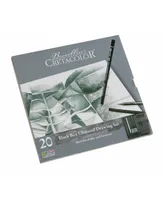 Cretacolor Black Box Drawing Set, 20 Pieces