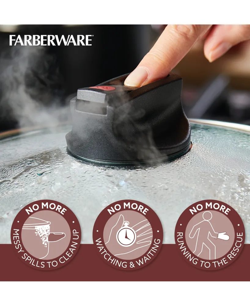 Farberware Smart Control Aluminum Nonstick 2-Qt. Saucepan & Lid