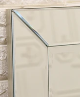 Empire Art Direct Solid Wood Frame Covered with Beveled Clear Mirror - 40" x 30"