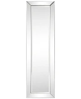 Empire Art Direct Solid Wood Frame Covered with Beveled Clear Mirror - 64" x 18"