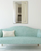 Empire Art Direct Solid Wood Frame Covered with Beveled Clear Mirror Panels