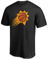 Men's Big and Tall Black Phoenix Suns Primary Team Logo T-shirt