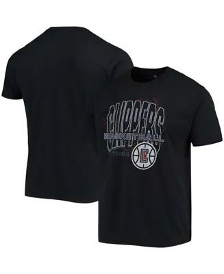 Men's Black La Clippers Playground T-shirt