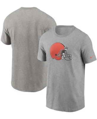 Men's Heathered Gray Cleveland Browns Primary Logo T-shirt