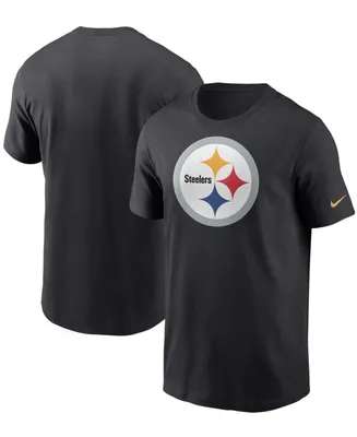 Men's Black Pittsburgh Steelers Primary Logo T-shirt