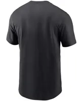 Men's Black Arizona Cardinals Primary Logo T-shirt