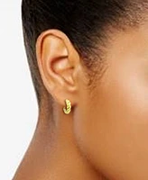 Giani Bernini Twist Half Hoop Earrings, Created for Macy's