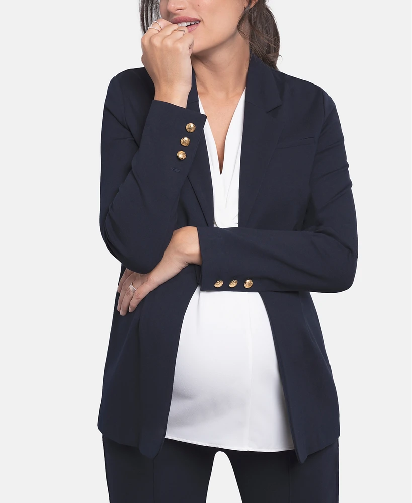 Seraphine Women's Ponte Maternity Blazer