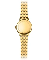 Raymond Weil Women's Swiss Toccata Diamond-Accent Gold-Tone Stainless Steel Bracelet Watch 29mm